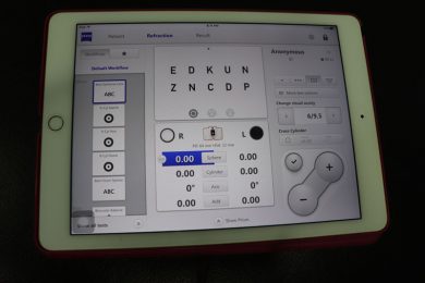 Phoropter Autorefractor Tonometry